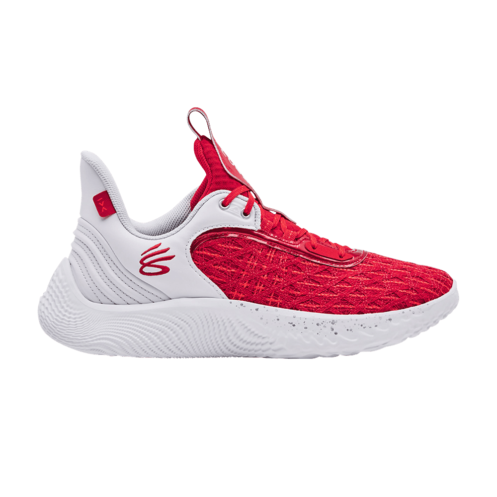 Image of Curry Brand Curry Flow 9 Team White Red (3025631-100)