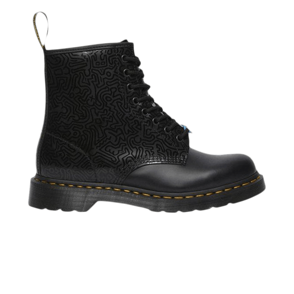 Image of Drpoint Martens Keith Haring x 1460 Black (26832001)