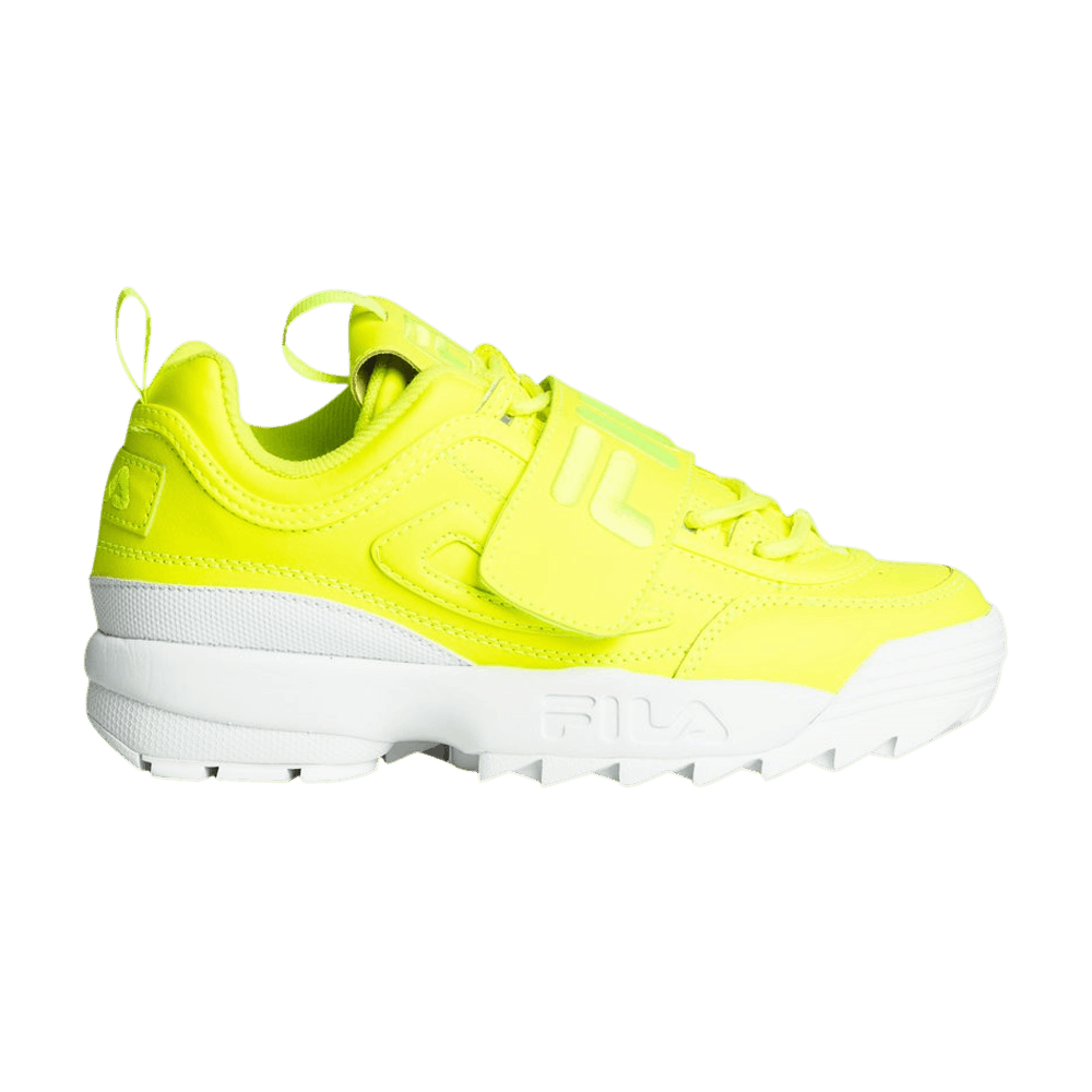 Image of Fila Wmns Disruptor 2 Applique Safety Yellow (5XM00807-720)
