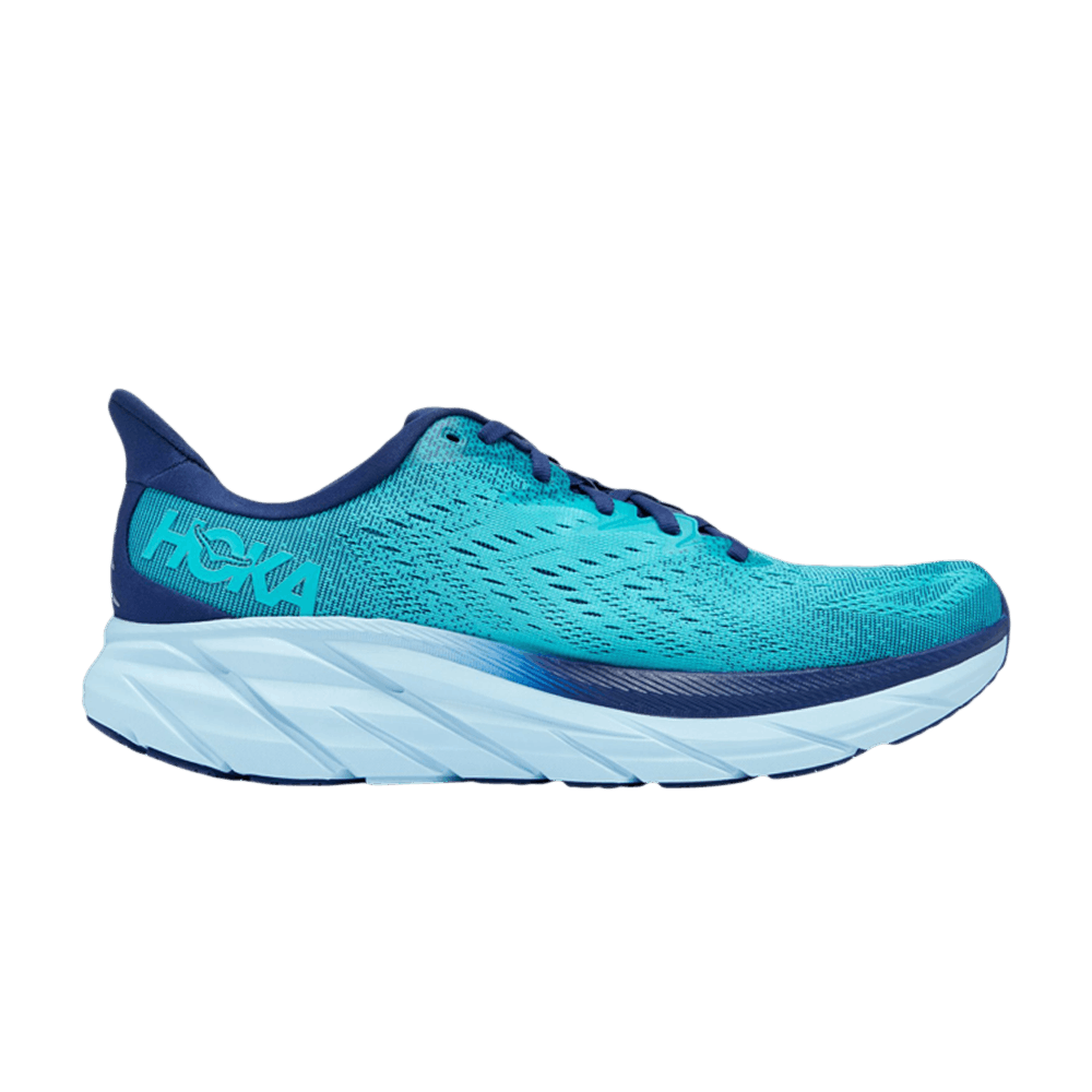 Image of Hoka One One Clifton 8 2E Wide Bellwether Blue (1121374-BBSB)