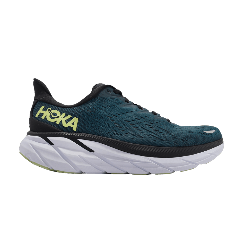 Image of Hoka One One Clifton 8 2E Wide Blue Coral Butterfly (1121374-BCBT)