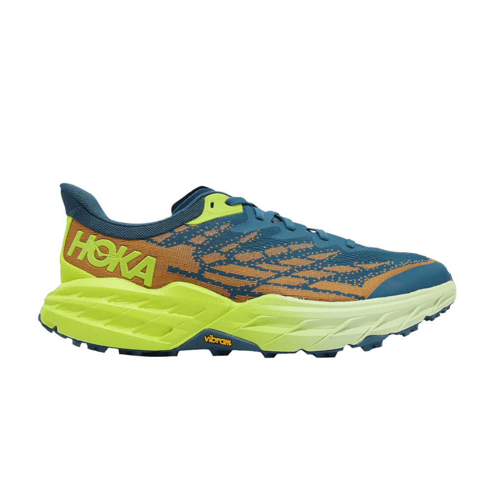 Image of Hoka One One Speedgoat 5 2E Wide Blue Coral (1123159-BCEP)
