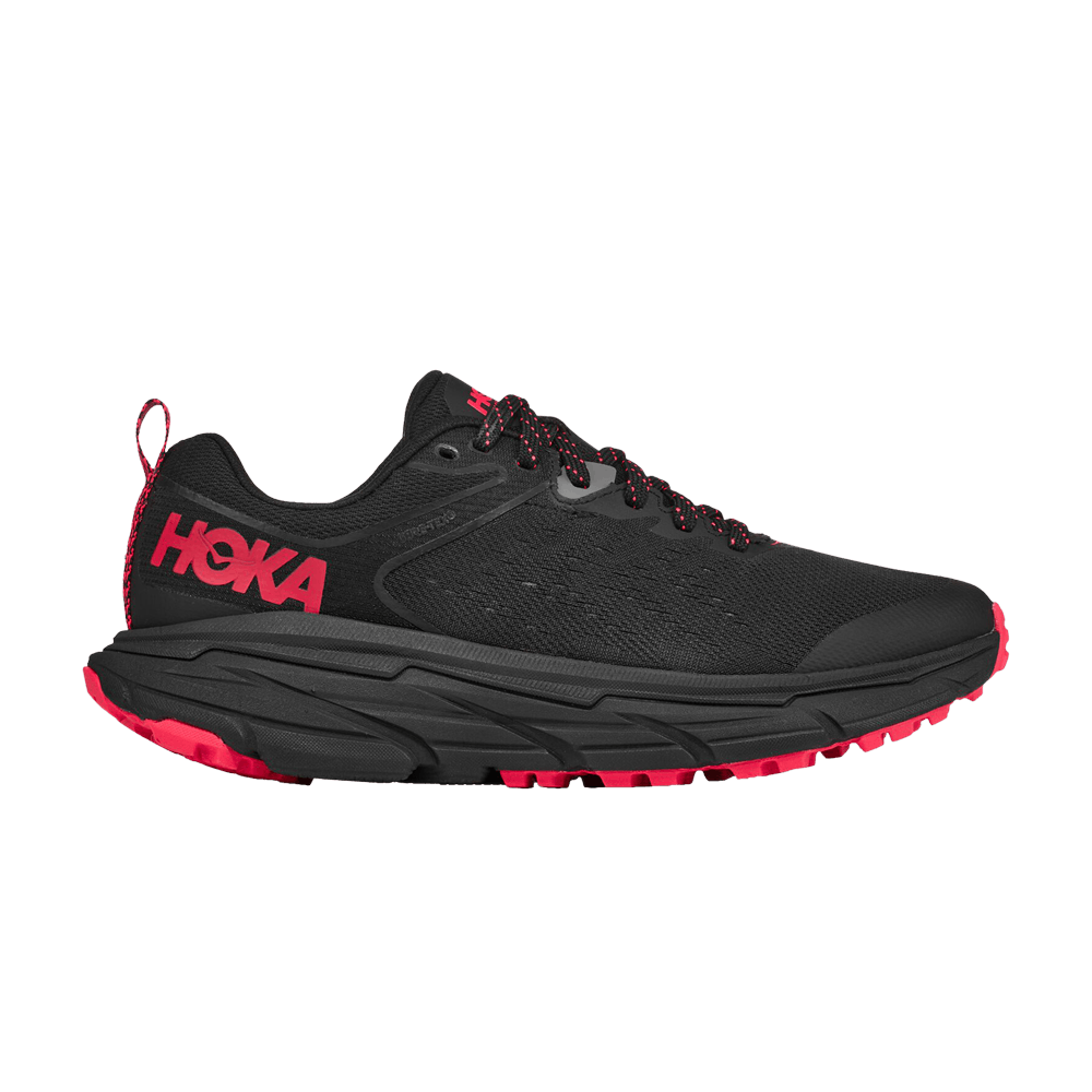 Image of Hoka One One Wmns Challenger ATR 6 GORE-TEX Black Red (1116878-BBLC)