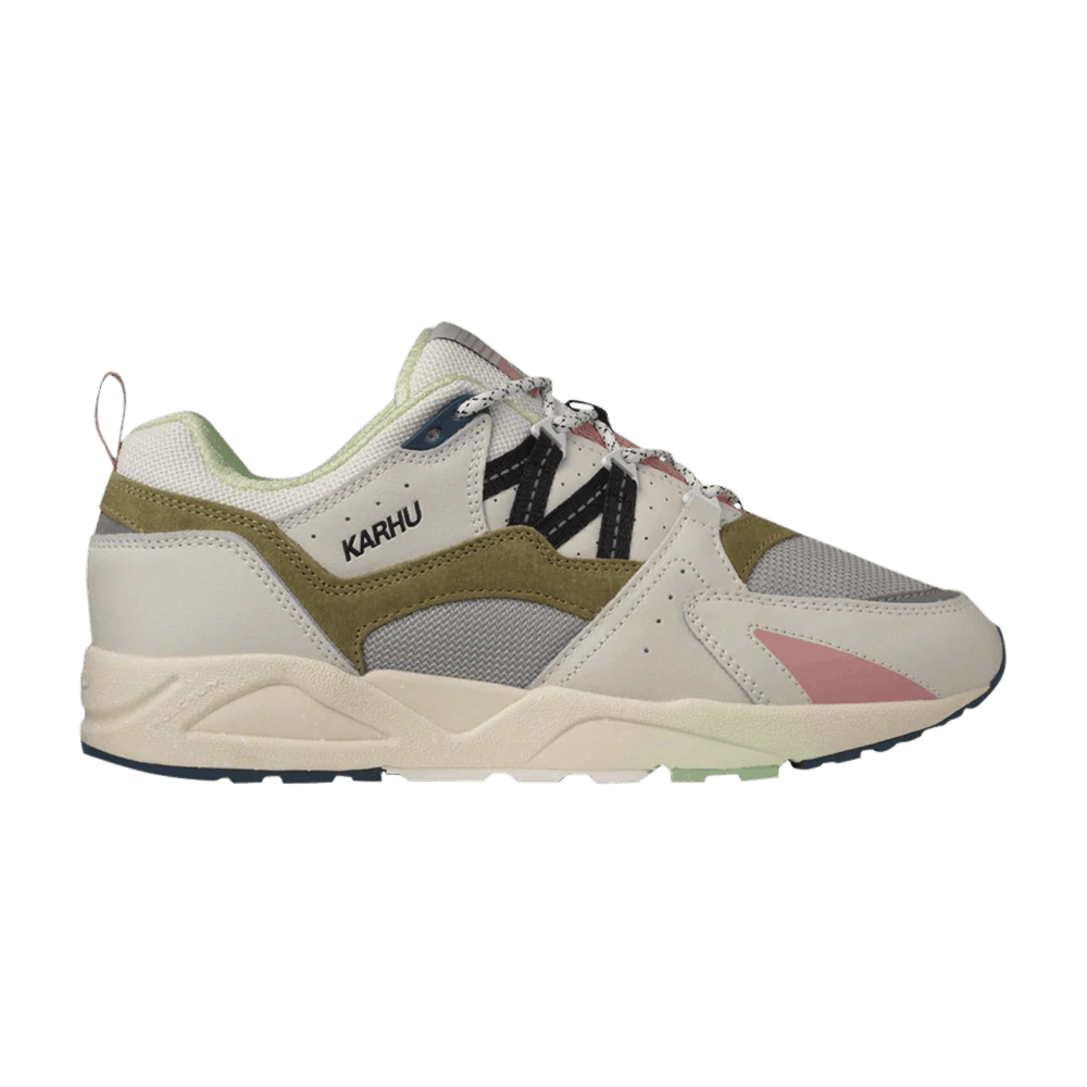 Image of Karhu Fusion 2point0 Lily White Green Moss (F804118)