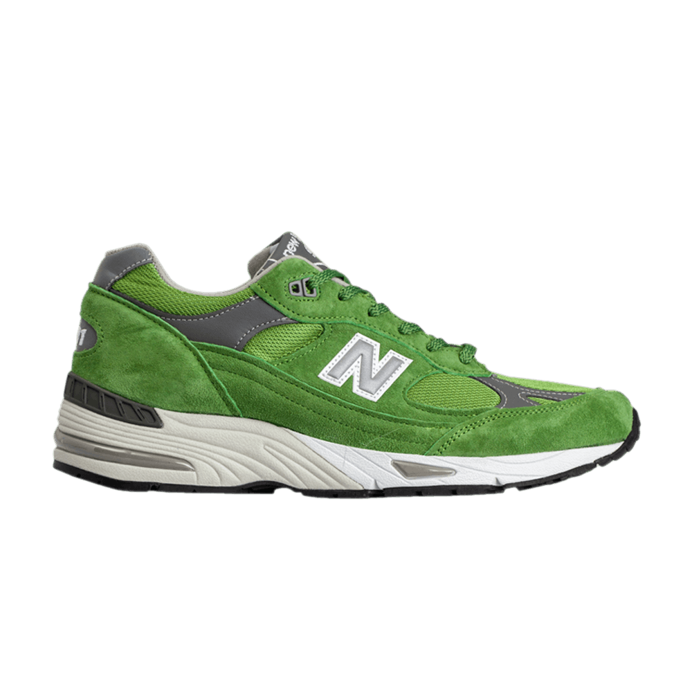 Image of New Balance 991 Made in England Bright Green (M991GRN)