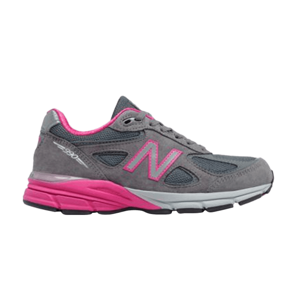 Image of New Balance Wmns 990v4 Grey Pink (W990GP4)