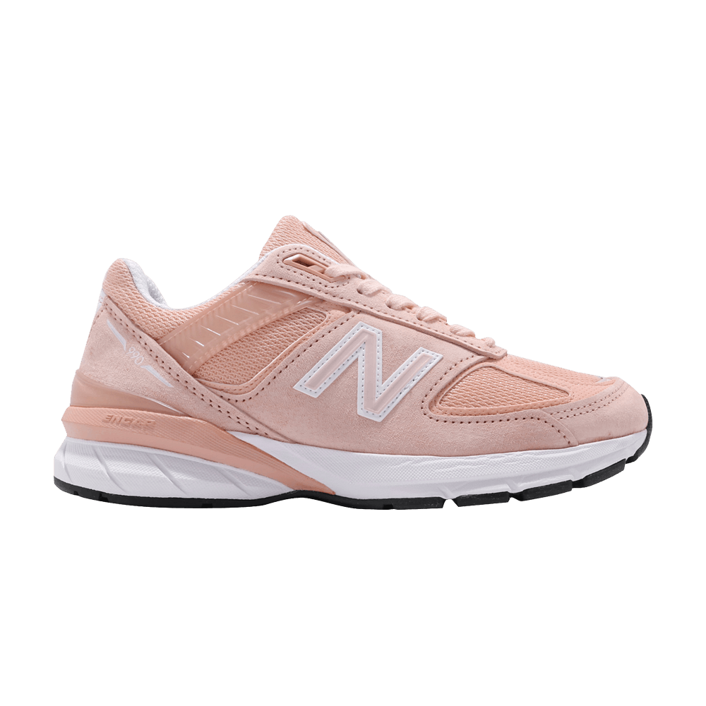 Image of New Balance Wmns 990v5 Made In USA Pink White (W990PK5)