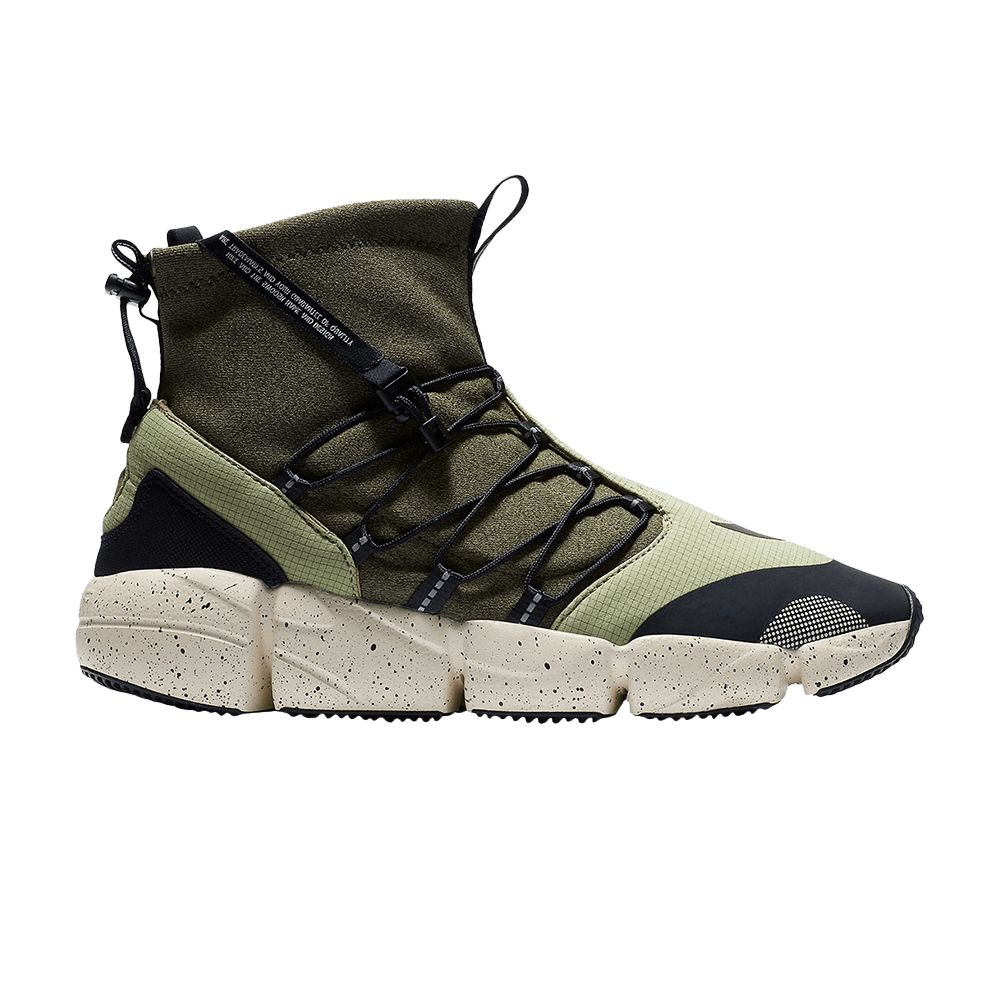 Image of Nike Air Footscape Mid Utility DM Neutral Olive (AH8689-200)