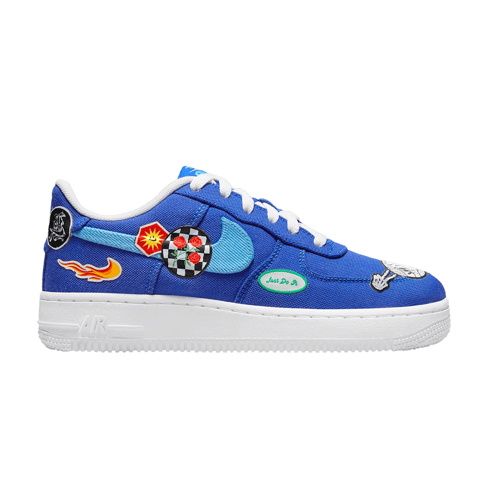 Image of Nike Air Force 1 07 GS Patched Up - Los Angeles (DX2308-400)
