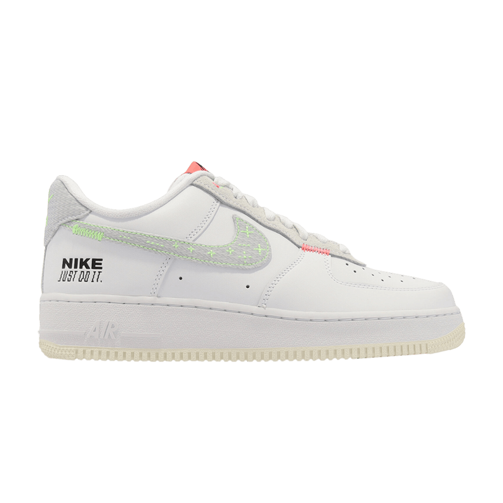 Image of Nike Air Force 1 07 LV8 Just Stitch It - White Coconut Milk (FB1853-111)