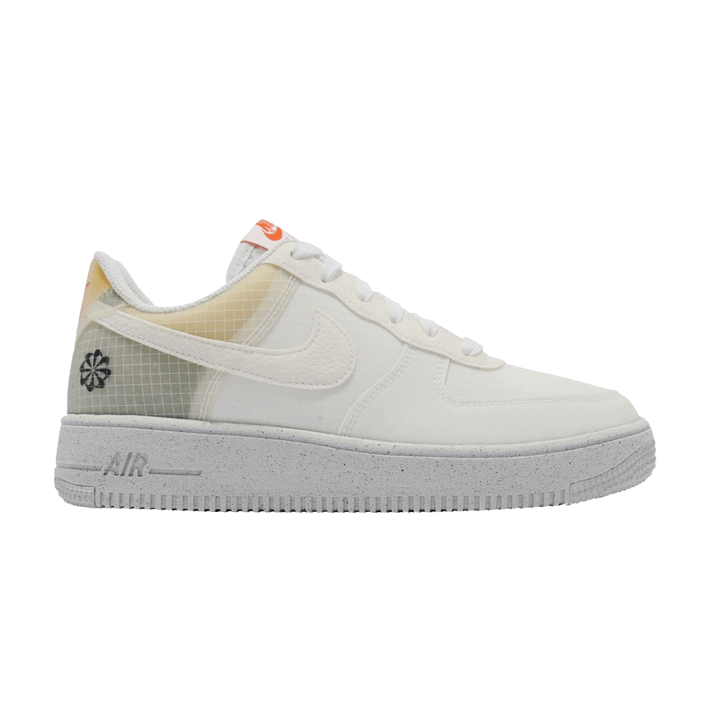 Nike Air Force 1 Crater GS Move To Zero - White Orange (DH4339-100 ...