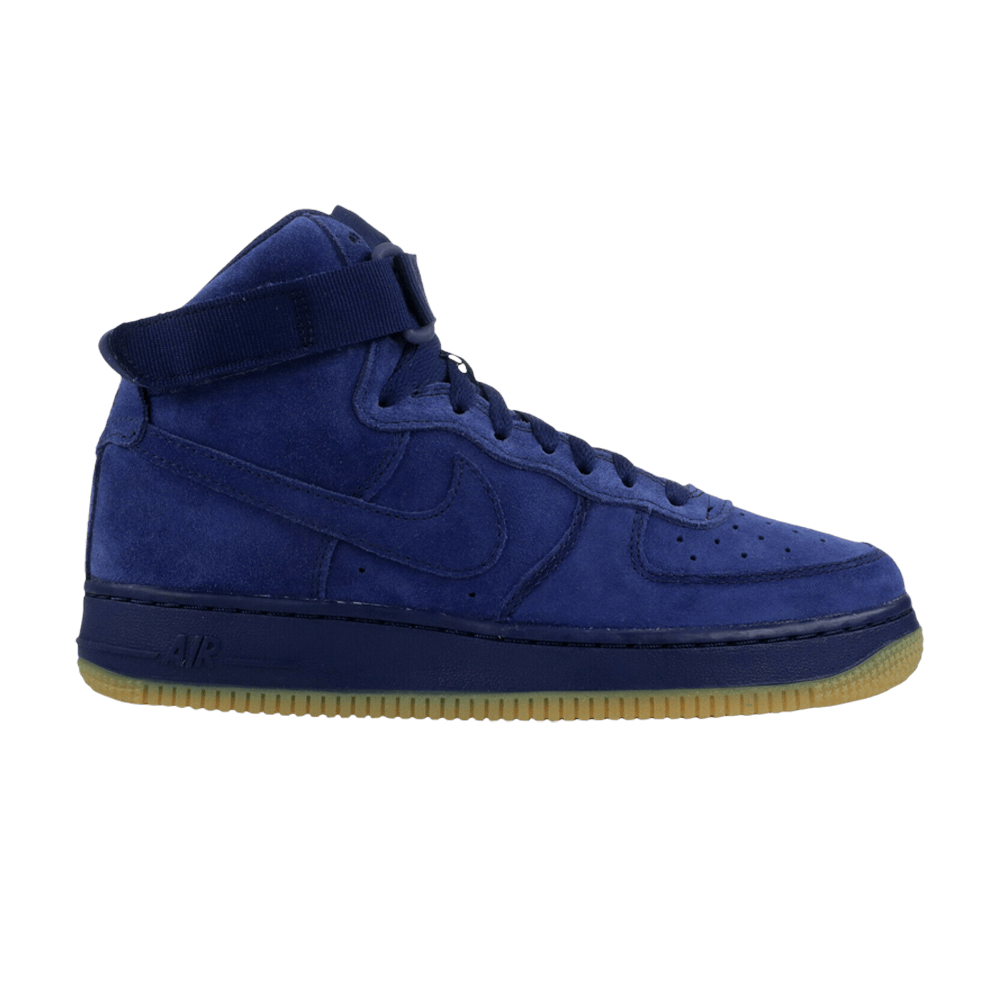 Image of Nike Air Force 1 High LV8 GS Blue Void Gum (807617-401)