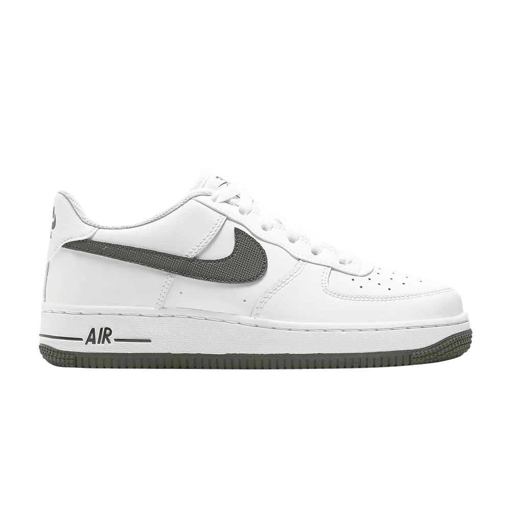 Image of Nike Air Force 1 Low GS White Iron Grey (DJ4617-100)