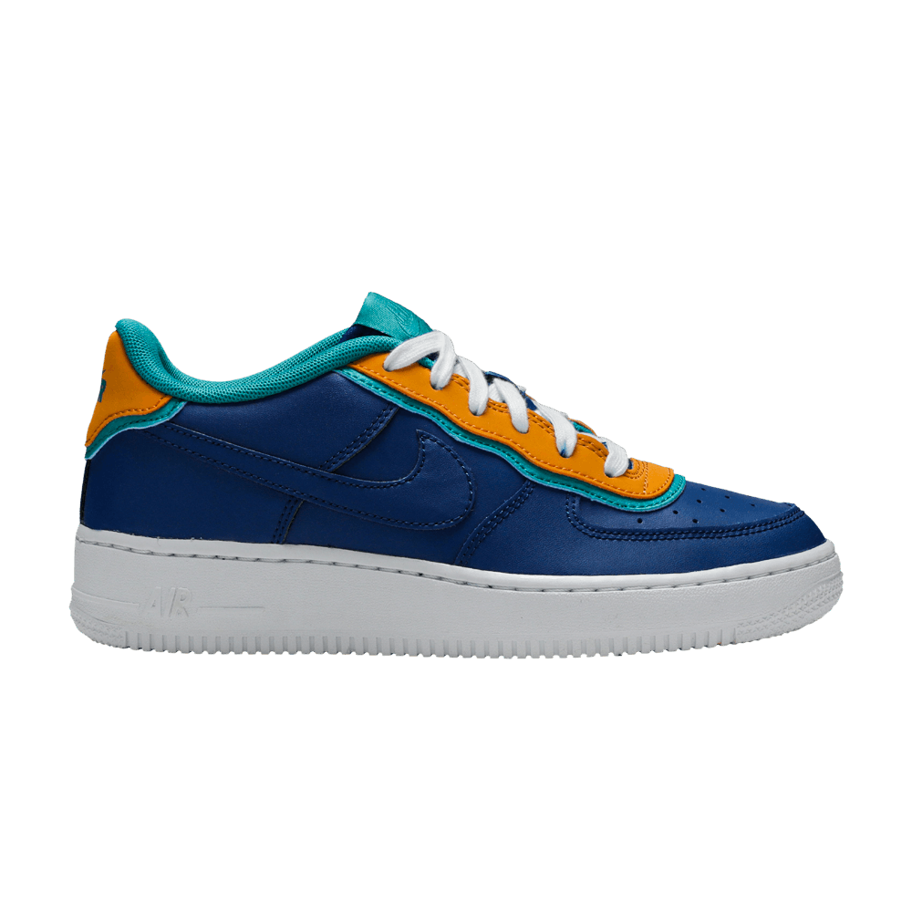 Image of Nike Air Force 1 Low LV8 GS Double Layered - Indigo Force (BV1084-400)