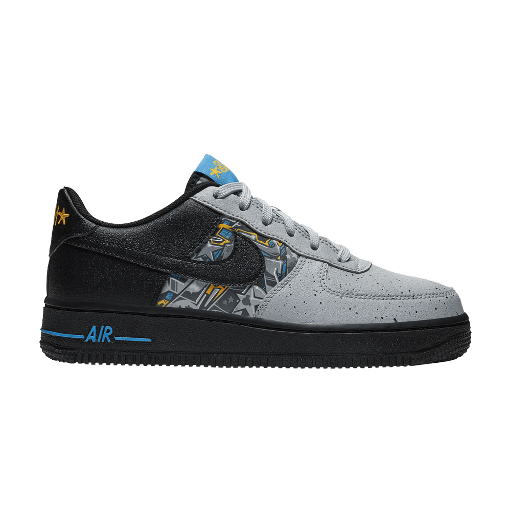Image of Nike Air Force 1 Low LV8 GS Graffiti Graphics (CQ4217-001)