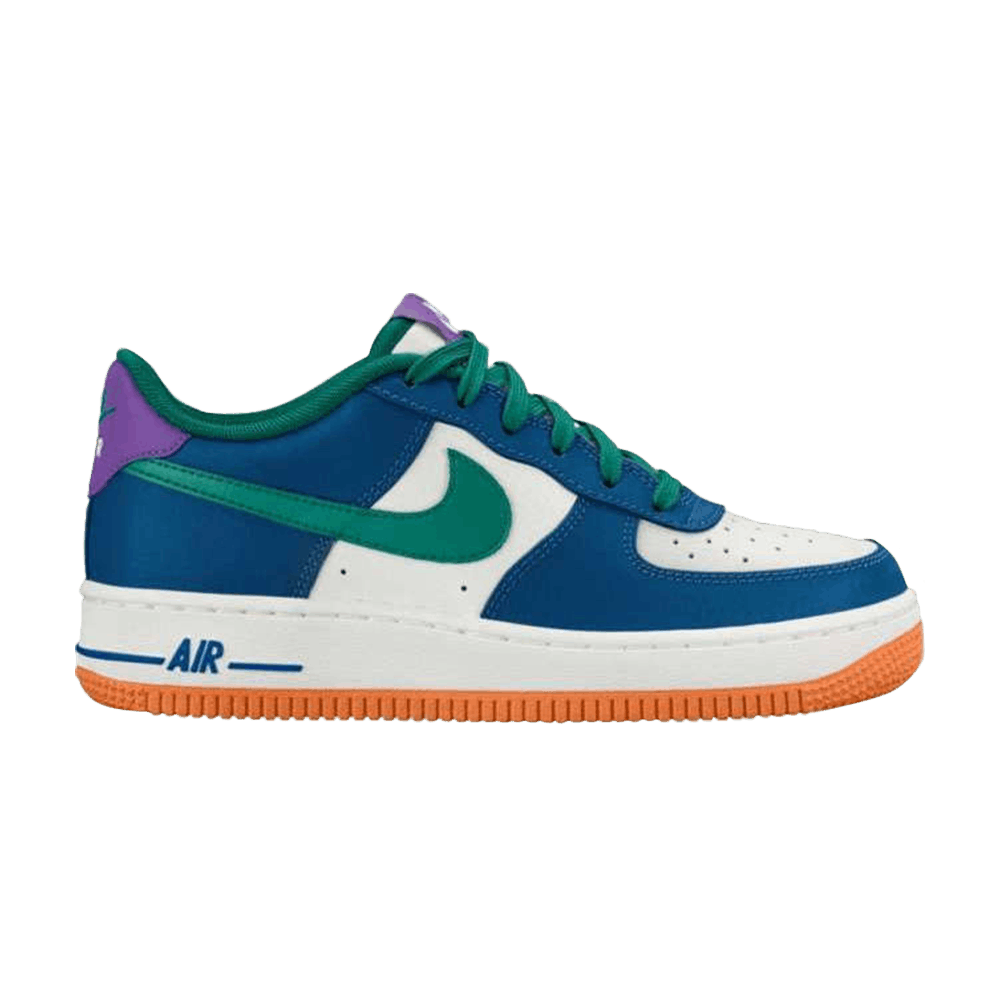 Image of Nike Air Force 1 Low LV8 GS Gym Blue (596728-407)
