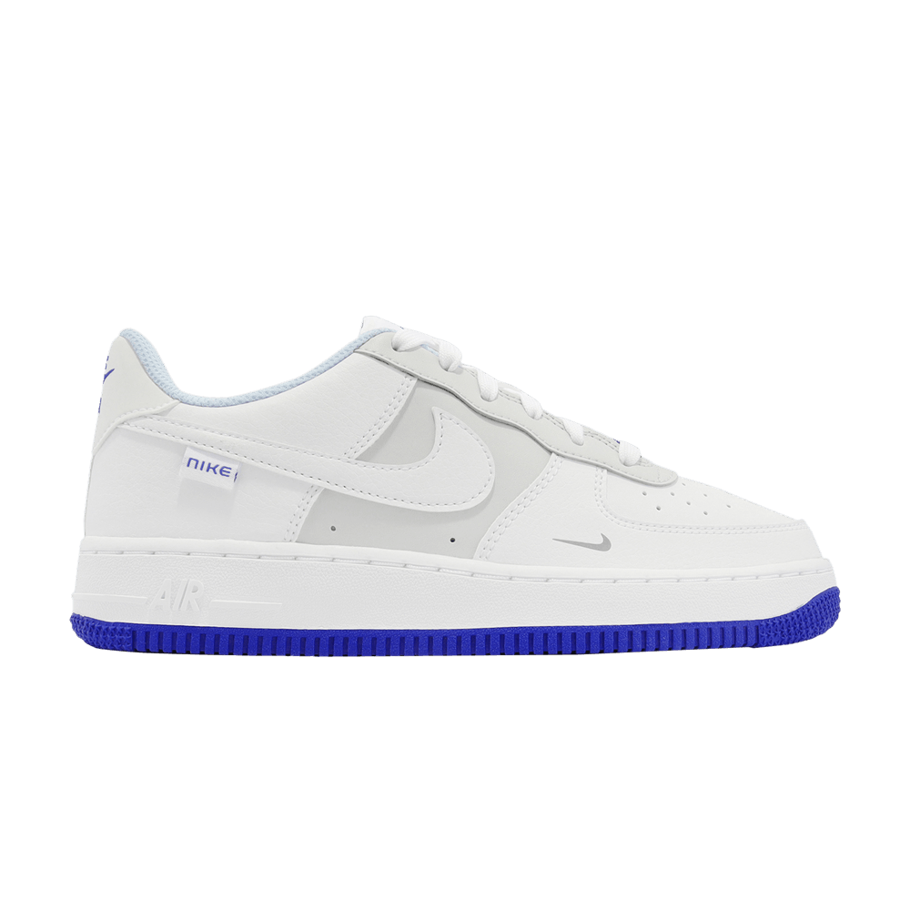 Image of Nike Air Force 1 LV8 GS Just Stitch It - Hyper Royal (FB1844-111)