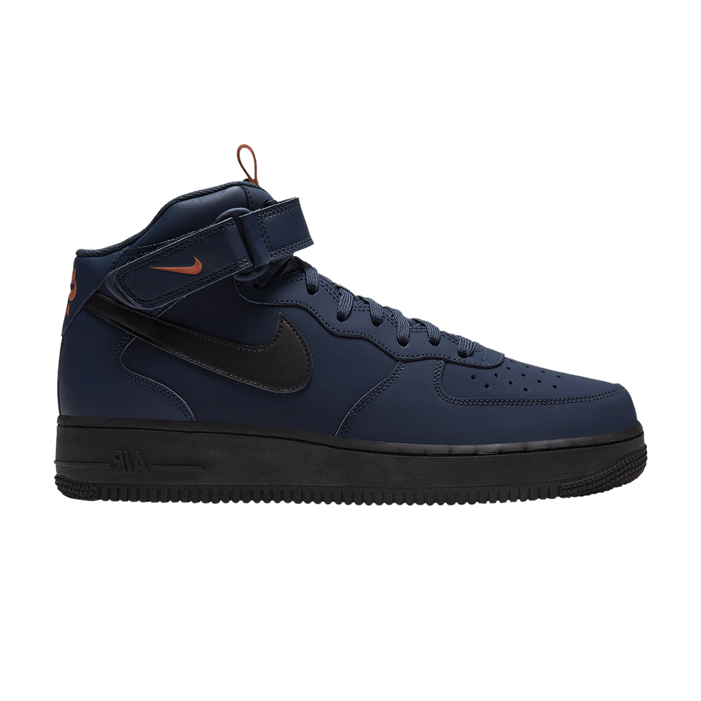 nike air force 1 mid obsidian