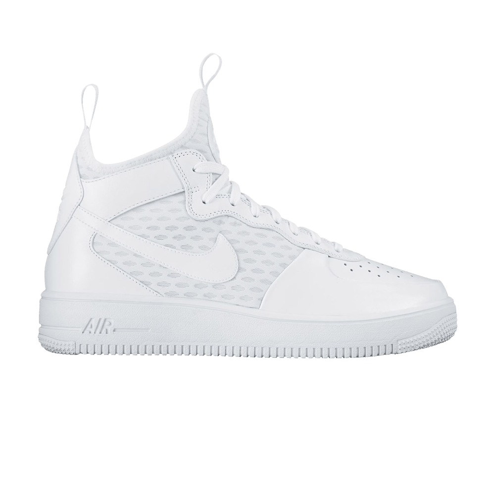 Image of Nike Air Force 1 Ultraforce Mid Triple White (864014-100)