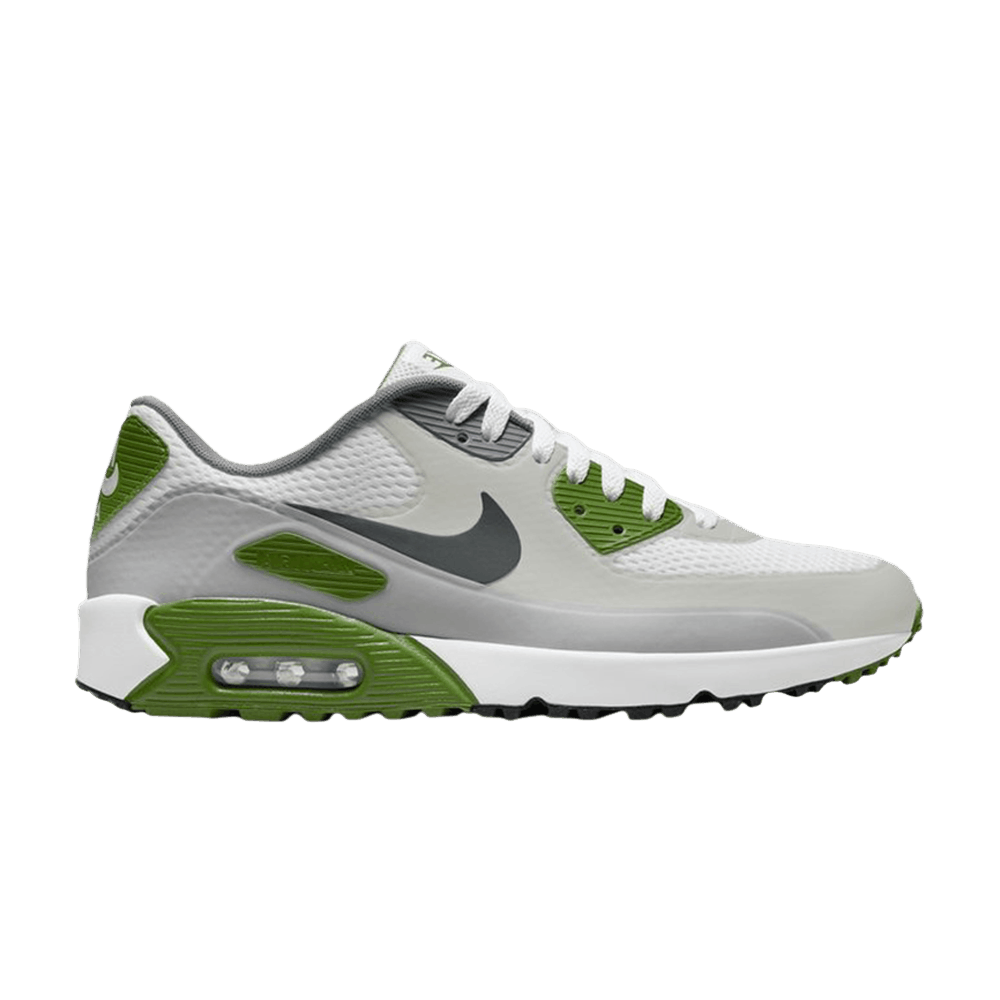 Image of Nike Air Max 90 Golf Smoke Grey Dark Green (CU9978-108)