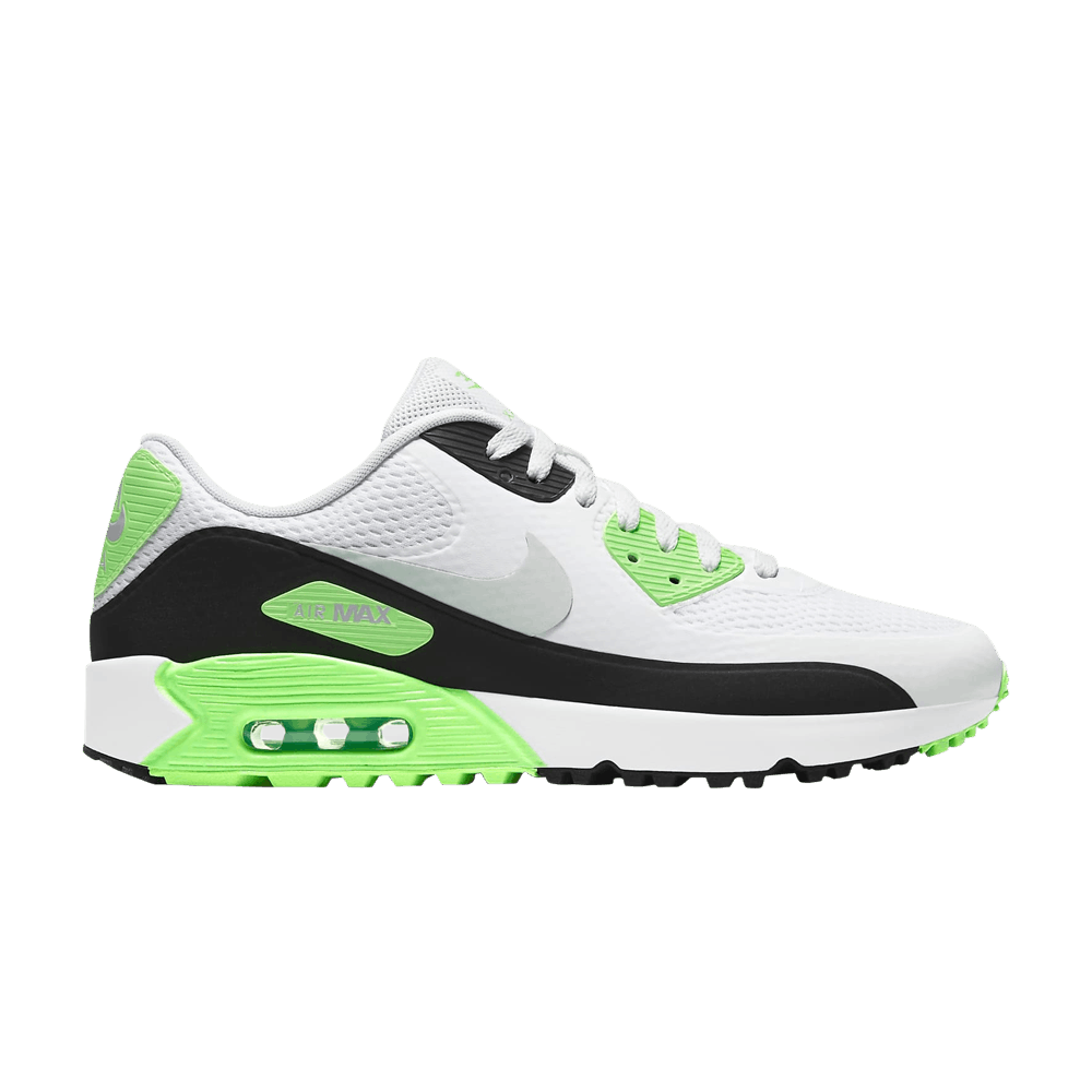 Image of Nike Air Max 90 Golf White Flash Lime (CU9978-003)