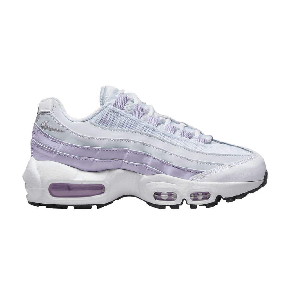 Image of Nike Air Max 95 Recraft GS White Violet Frost (CJ3906-108)