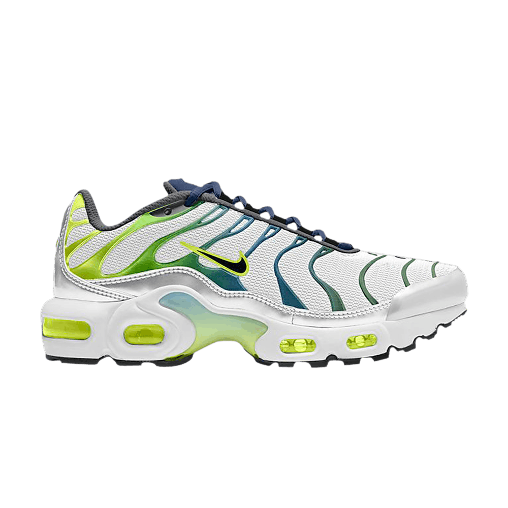 Image of Nike Air Max Plus GS White Forest Green (CD0609-101)