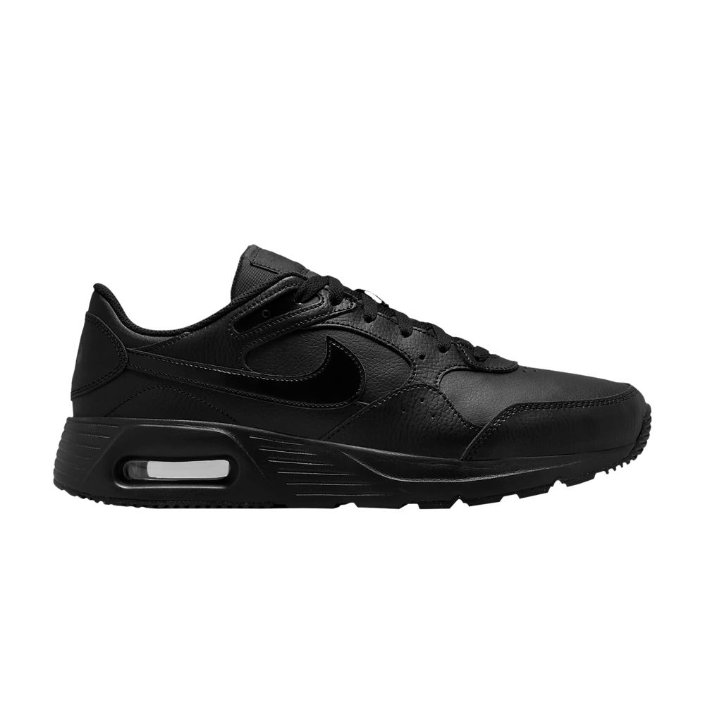 Image of Nike Air Max SC Leather Triple Black (DH9636-001)