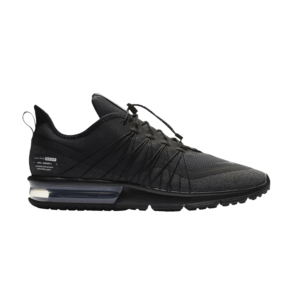 Image of Nike Air Max Sequent 4 Utility Black Anthracite (AV3236-002)
