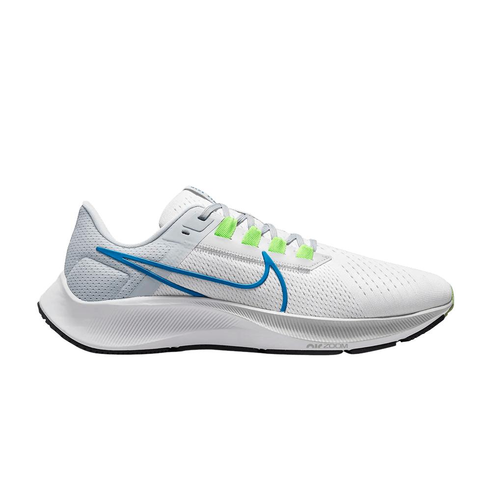 Image of Nike Air Zoom Pegasus 38 White Imperial Blue (CW7356-103)