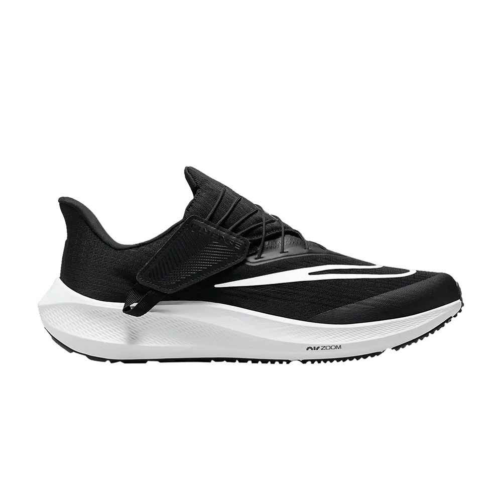 Image of Nike Air Zoom Pegasus 39 FlyEase Black White (DJ7381-001)