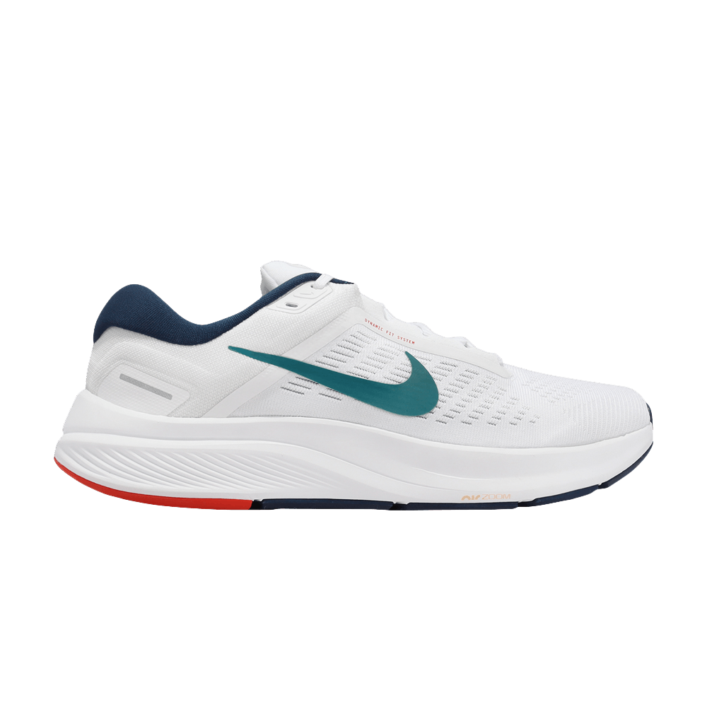 Image of Nike Air Zoom Structure 24 White Bright Spruce (DA8535-102)