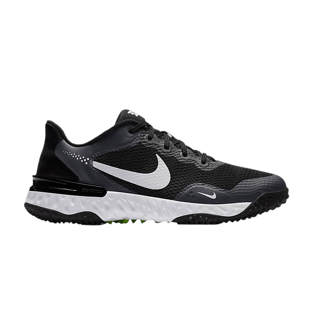 Image of Nike Alpha Huarache Elite 3 Turf Black Iron Grey (CK0748-003)