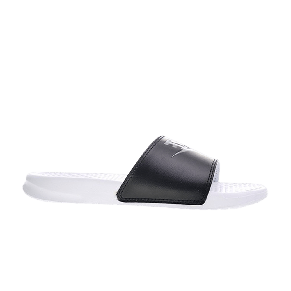 Image of Nike Benassi JDI White Black (343880-104)