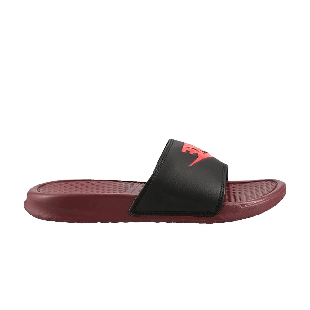Image of Nike Benassi Slide Dark Team Red (343880-601)