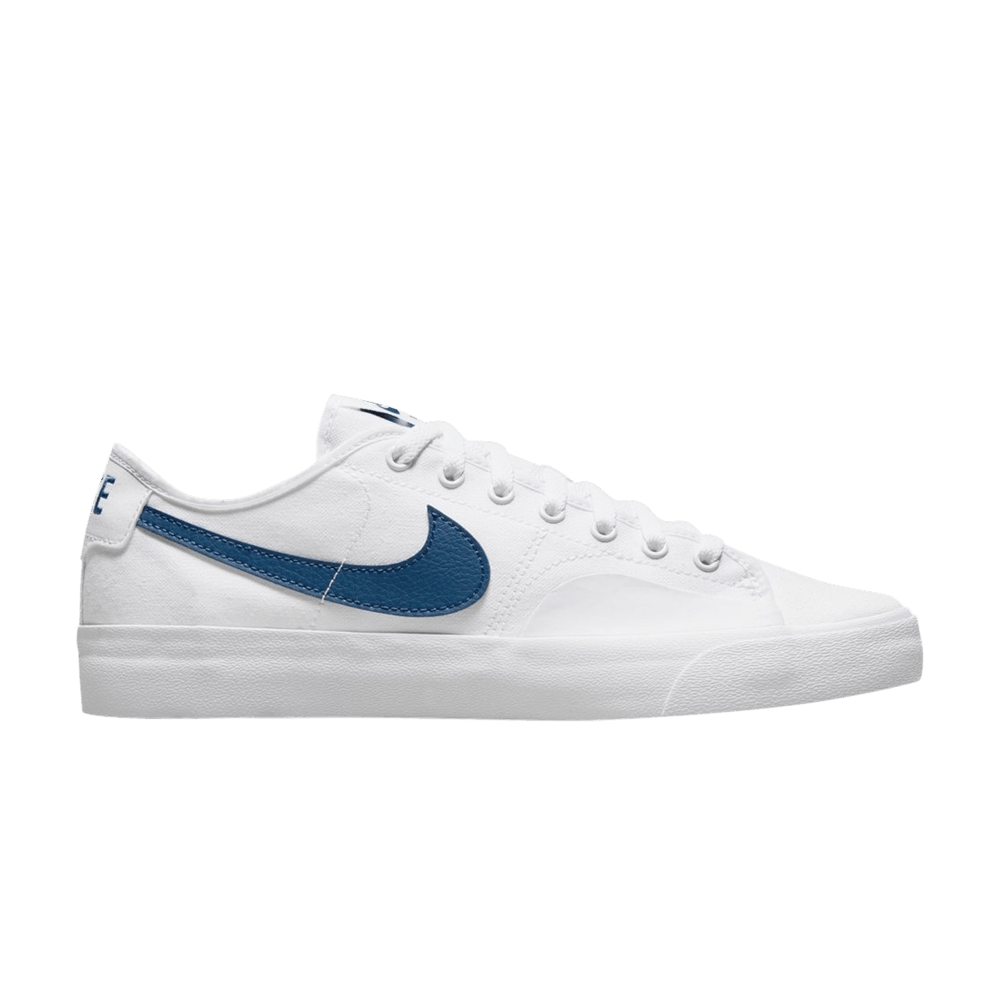 Image of Nike Blazer Court SB White Court Blue (CV1658-104)