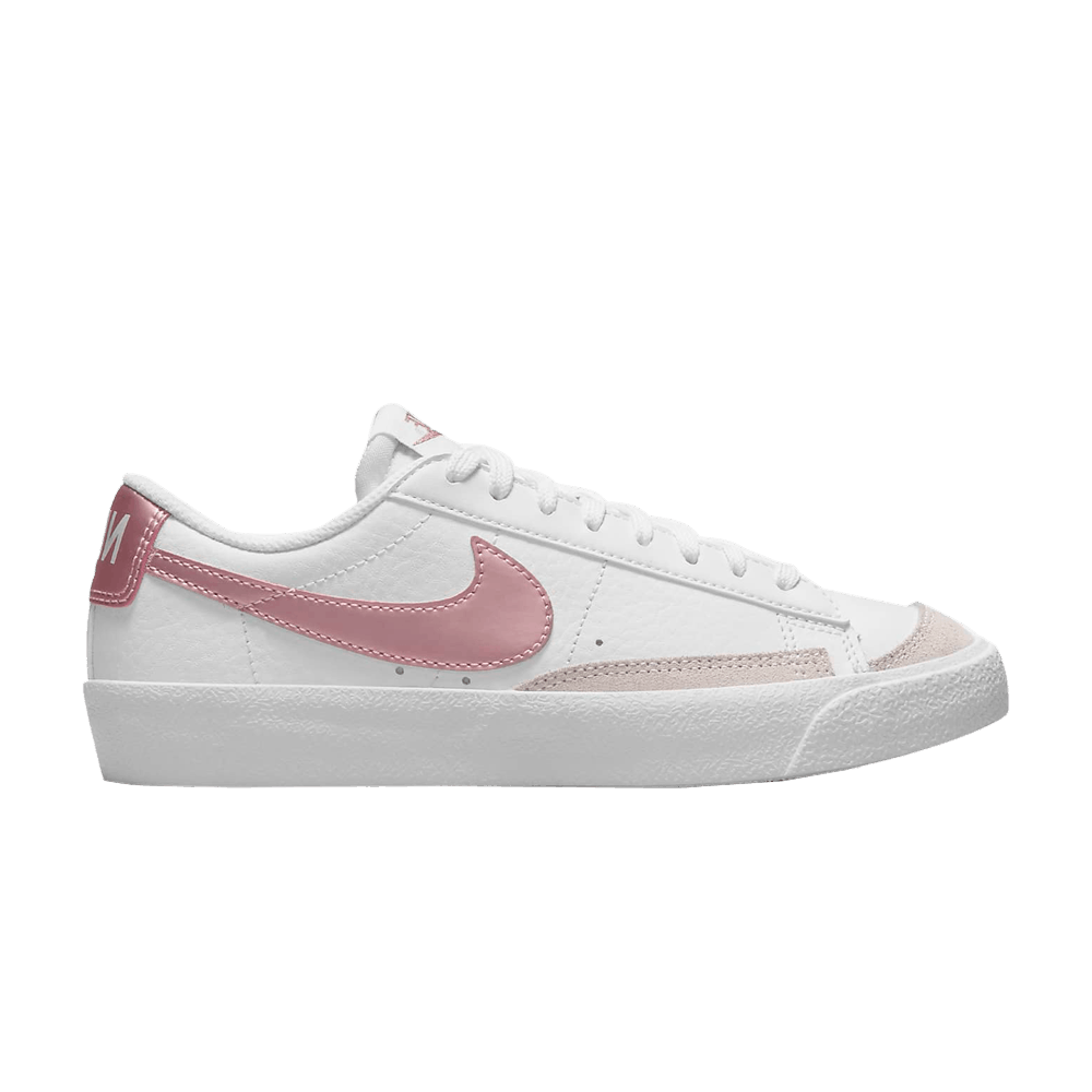 Image of Nike Blazer Low 77 GS White Pink Glaze (DA4074-105)
