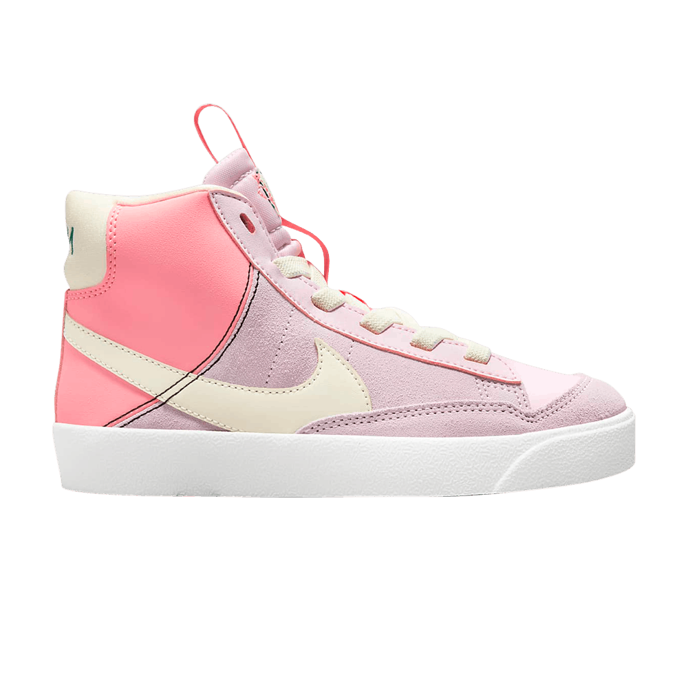 Image of Nike Blazer Mid 77 SE PS Dance - Pink Foam Coconut Milk (DQ0370-600)