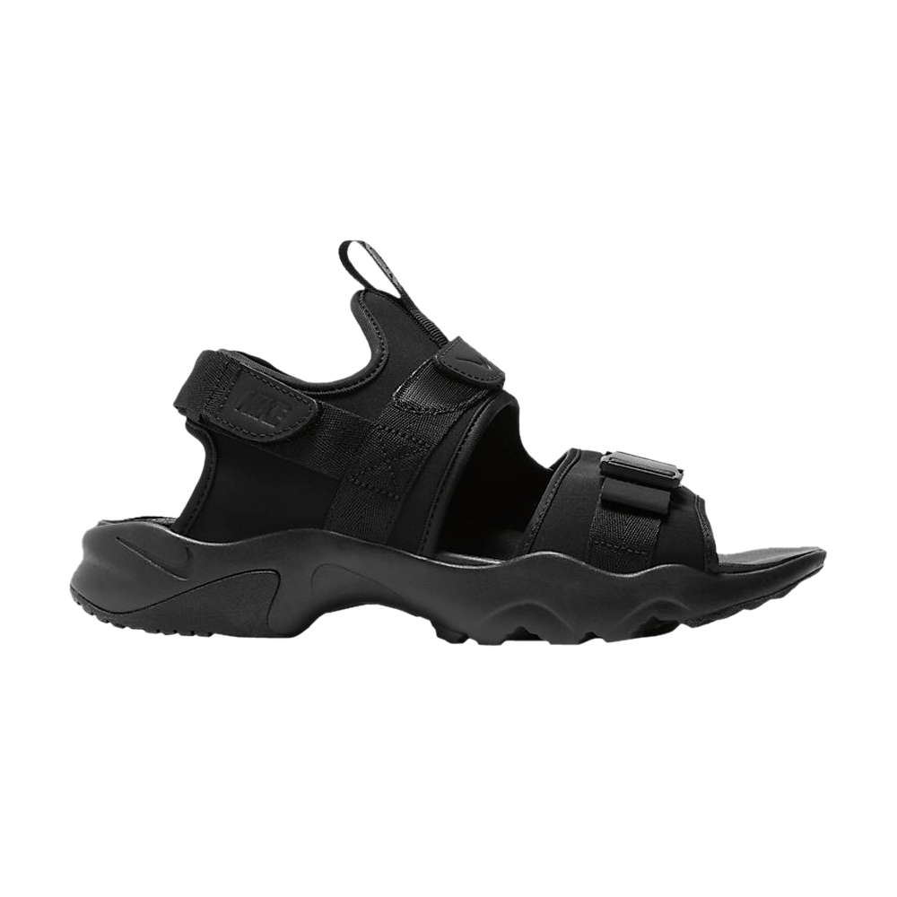 Image of Nike Canyon Sandal Triple Black (CW9704-001)
