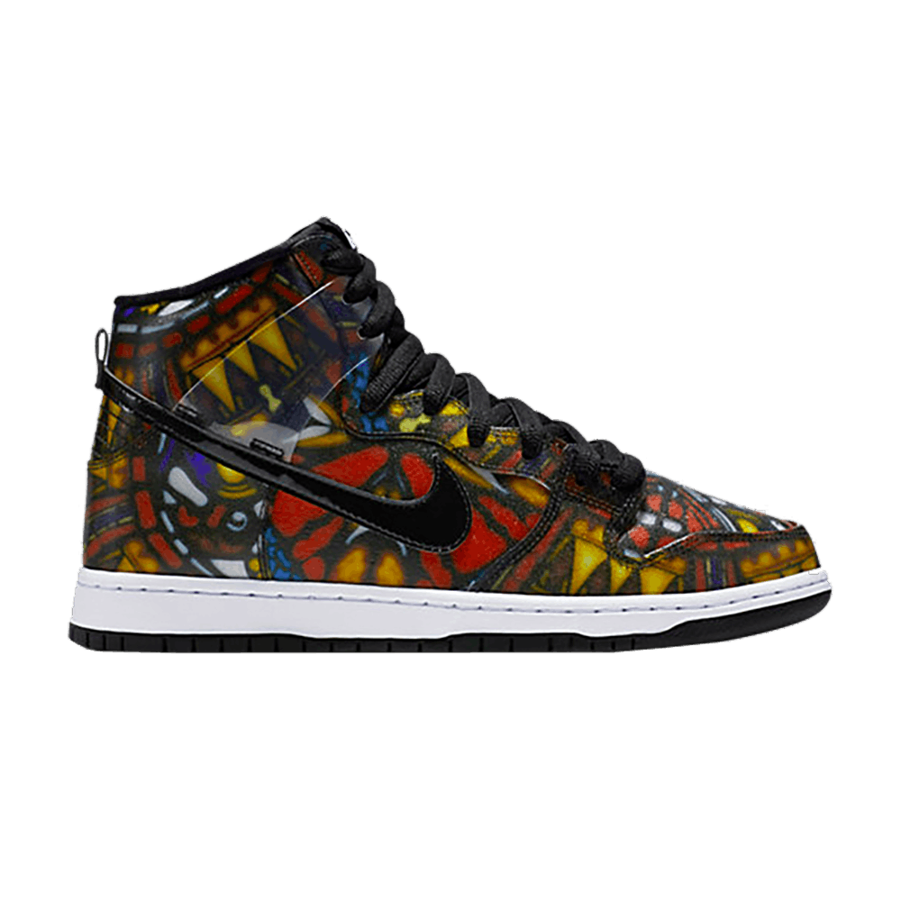 Image of Nike Concepts x SB Dunk High Stained Glass Special Box (313171-606-S)