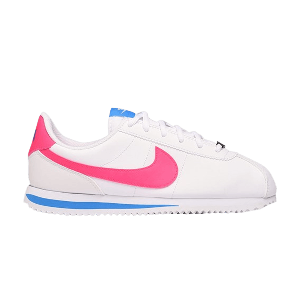 Image of Nike Cortez Basic SL GS White Hyper Pink (904764-107)
