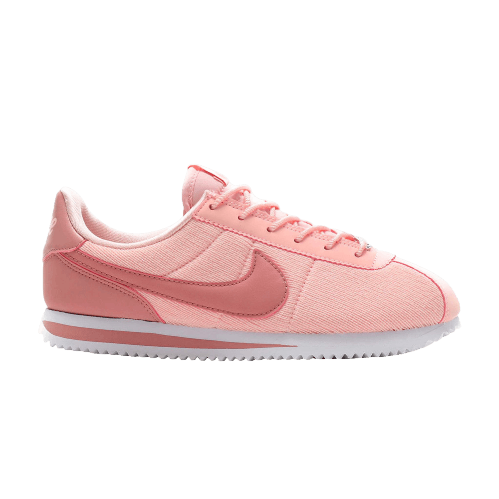 Image of Nike Cortez Basic TXT SE GS Storm Pink (AA3498-600)