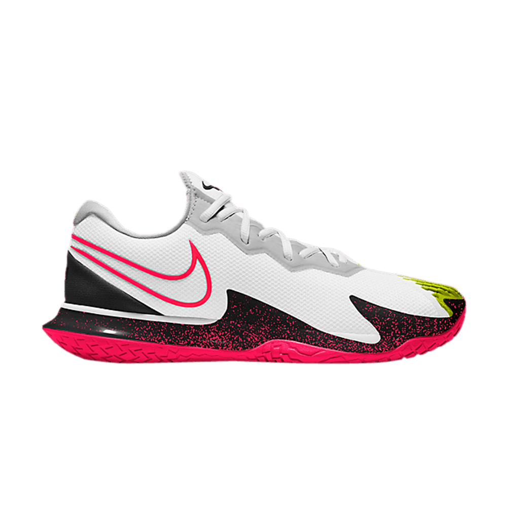 Image of Nike Court Air Zoom Vapor Cage 4 Hot Lime Solar Red (CD0424-104)