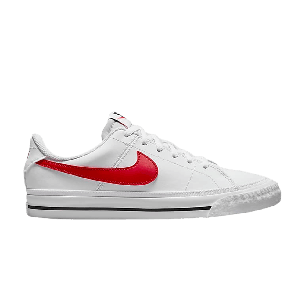 Image of Nike Court Legacy GS White University Red (DA5380-105)