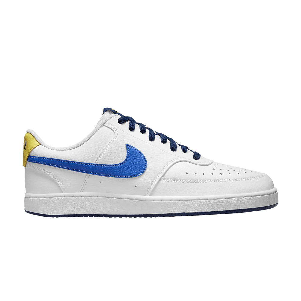 Image of Nike Court Vision Low White Blue Void (DM1187-102)