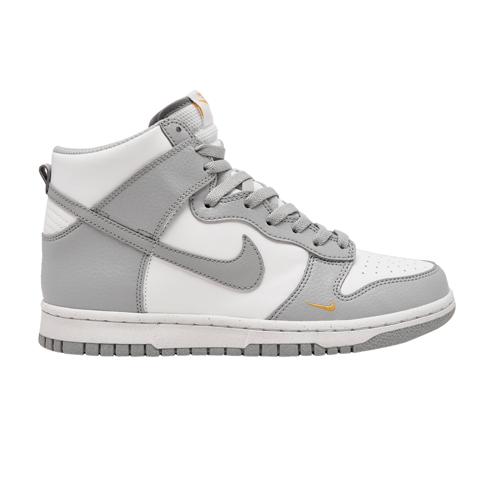 Image of Nike Dunk High Next Nature GS Wolf Grey Marigold (FD9773-001)