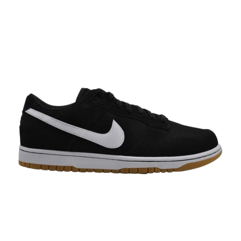 Image of Nike Dunk Low Canvas Black (AA1056-001)