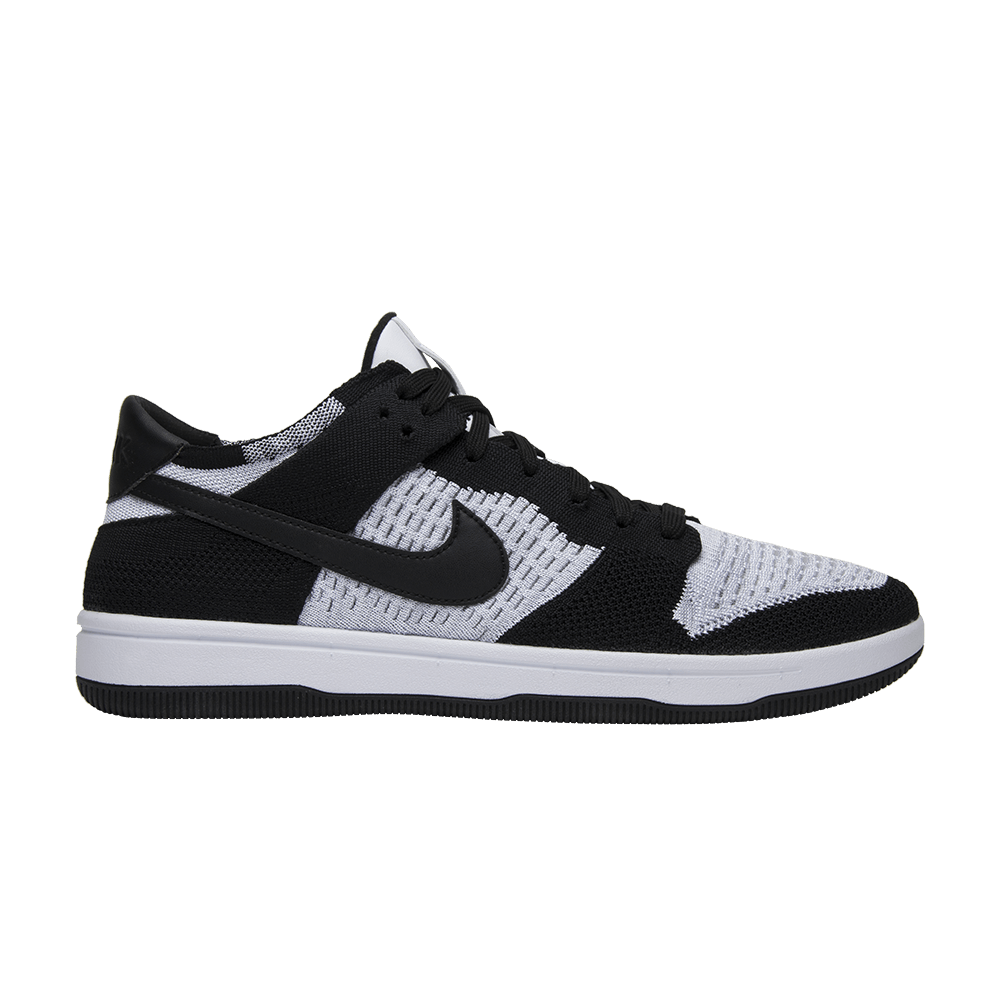 Image of Nike Dunk Low Flyknit White Wolf Grey (917746-100)