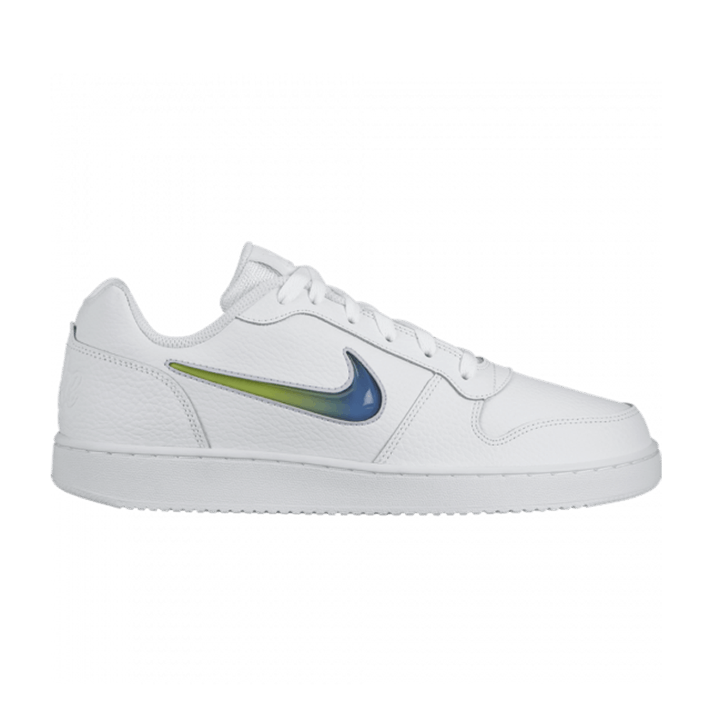 Image of Nike Ebernon Low Premium White Lime Blast (AQ1774-100)