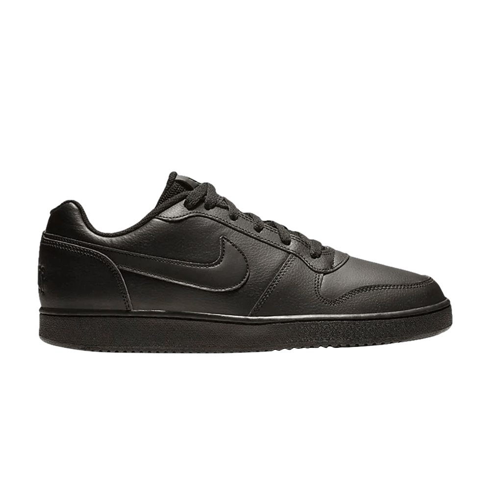 Image of Nike Ebernon Low Triple Black (AQ1775-003)